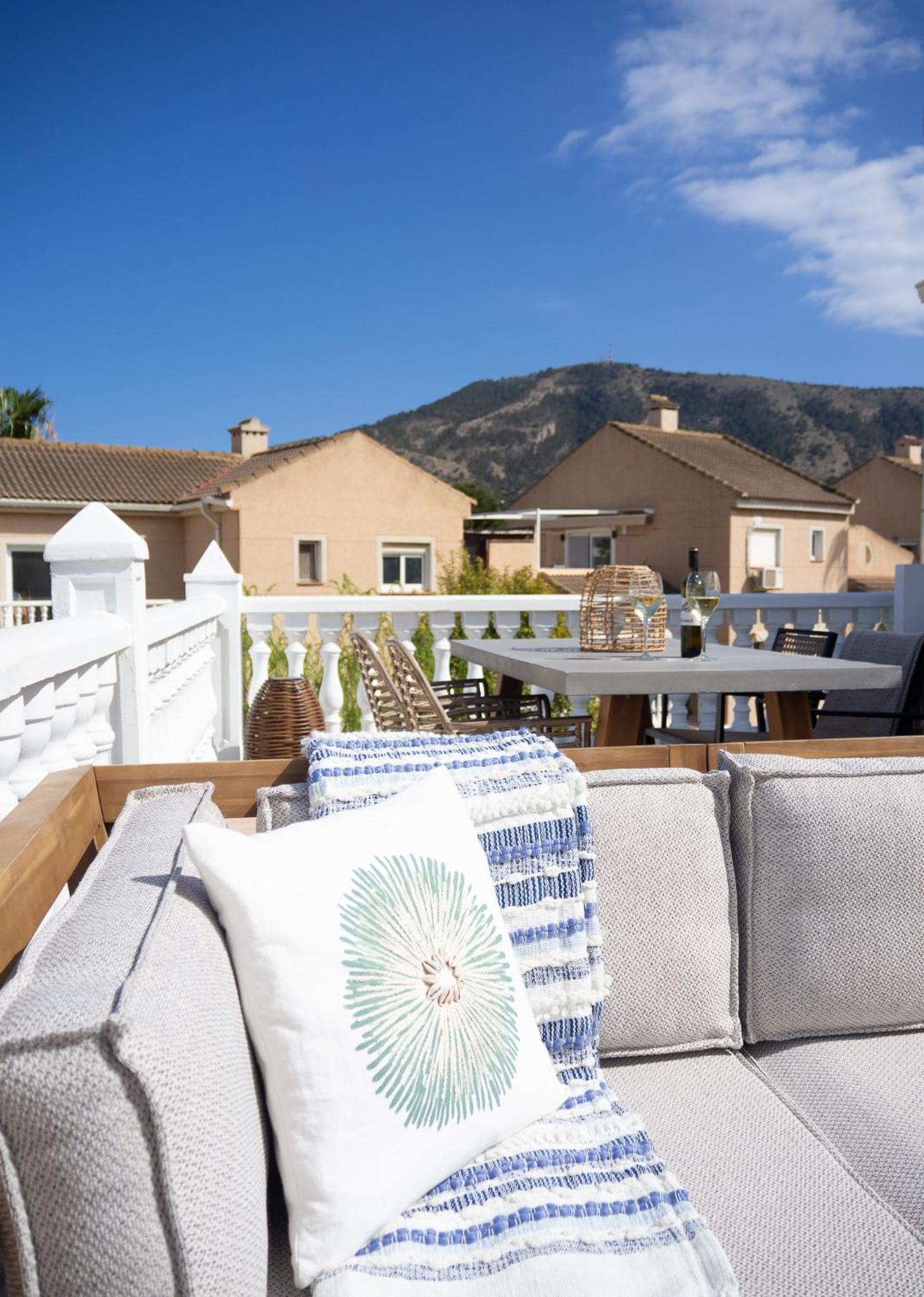 Casa Naru Albir, Duplex Appartement Met Ruim Terras En Buitenkeuken El Albir Exterior foto