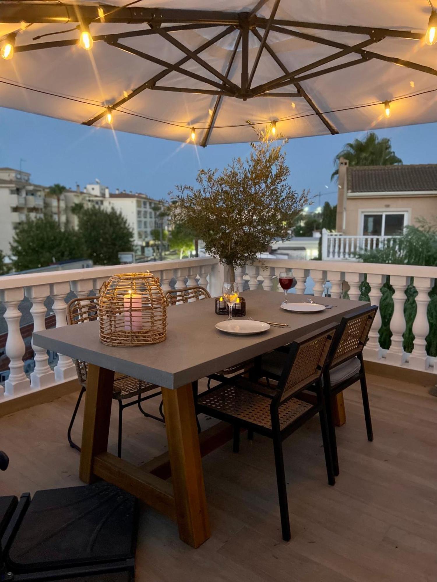 Casa Naru Albir, Duplex Appartement Met Ruim Terras En Buitenkeuken El Albir Exterior foto